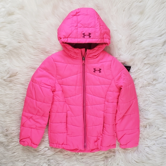 Under Armour Jackets & Coats New Under Armour Girl Puffer Quilted Hooded Jacket Poshmark
